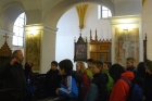 Historická exkurze v gotickém kostele a klášteře v ČB