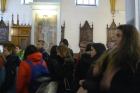 Historická exkurze v gotickém kostele a klášteře v ČB