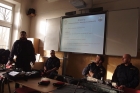 Policejní zásahová jednotka na gymnáziu 2016