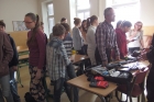 Policejní zásahová jednotka na gymnáziu 2016