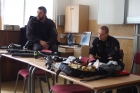 Policejní zásahová jednotka na gymnáziu 2016