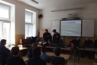 Policejní zásahová jednotka na gymnáziu 2016